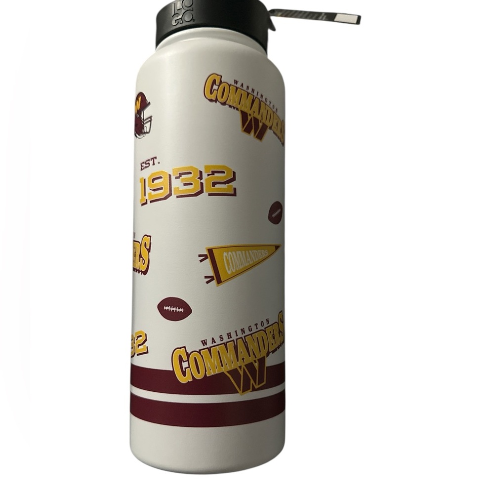 NWT Washington Commanders Stainless Steel Water Bottle 32oz